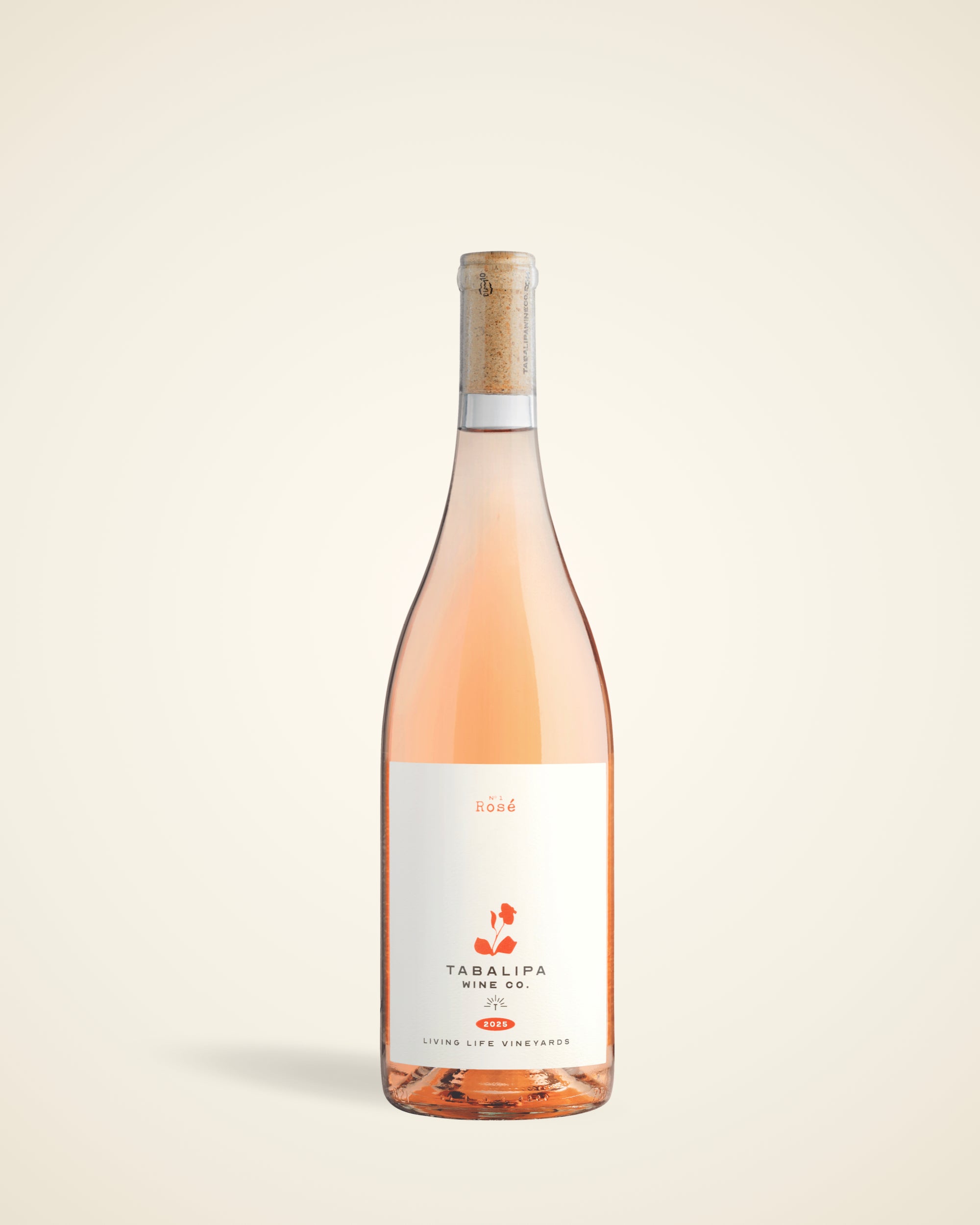Tabalipa Wine Co Nº1 Rosé bottle, Santa Ynez Valley California